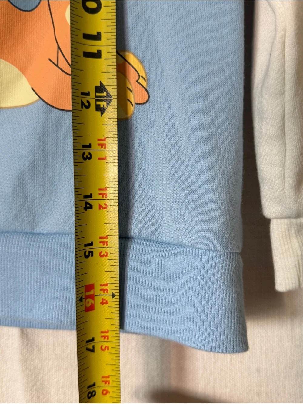 Bluey Kids Two-Piece Shorts Set - Light Blue & White